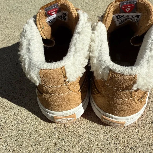 Vans Kids MTE Brown Suede Sneakers Water Resistant - Picture 4 of 5